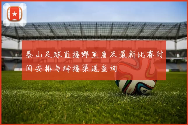 泰山足球直播哪里看及最新比赛时间安排与转播渠道查询